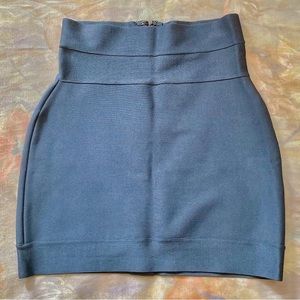 Herve Leger High Waisted Mini Skirt size M